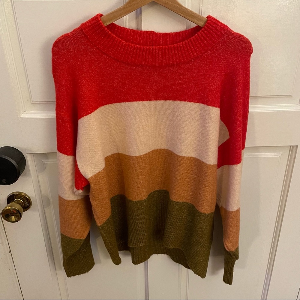 A New Day Striped Sweater